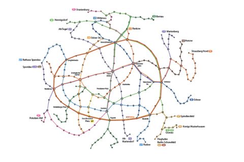 Berlin re-mapped network